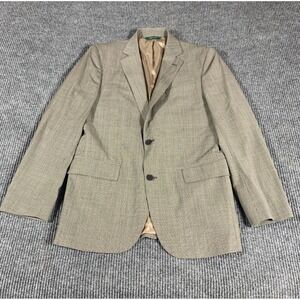 Brooks Brothers Blazer Mens 40 Gray Sports Coat Single Breasted Formal Business